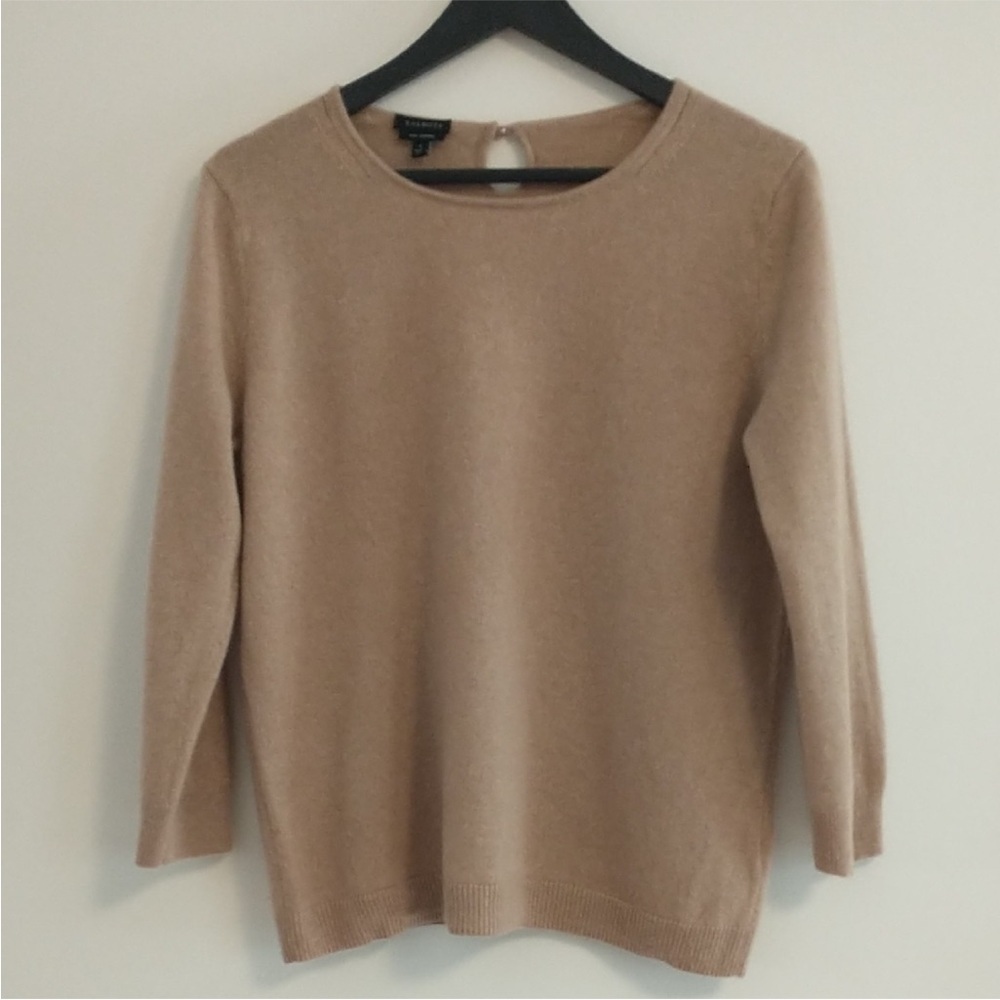 ❤️🔥Talbots - Camel Cashmere Sweater - L